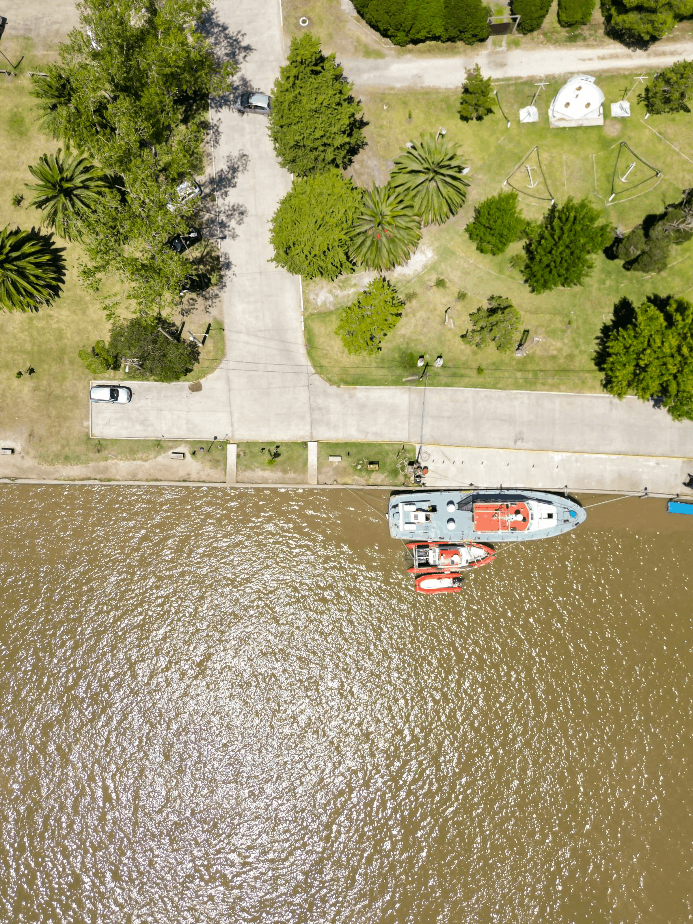 Fotografía aérea de la Ría de Ajó, por Gastón Taylor.